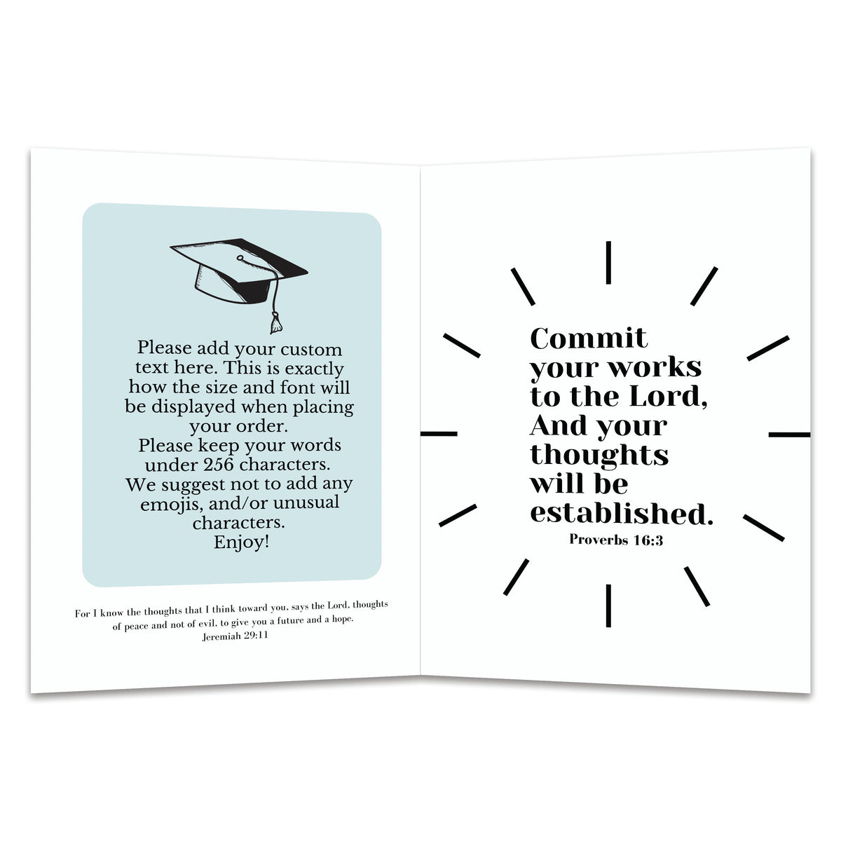 Personalized Christian Graduation Card Custom Your Photo Image Upload Simply Uncaged Christian Gifts Personalized Christian Graduation Card Custom Your Photo Image Upload Simply Uncaged Christian Gifts