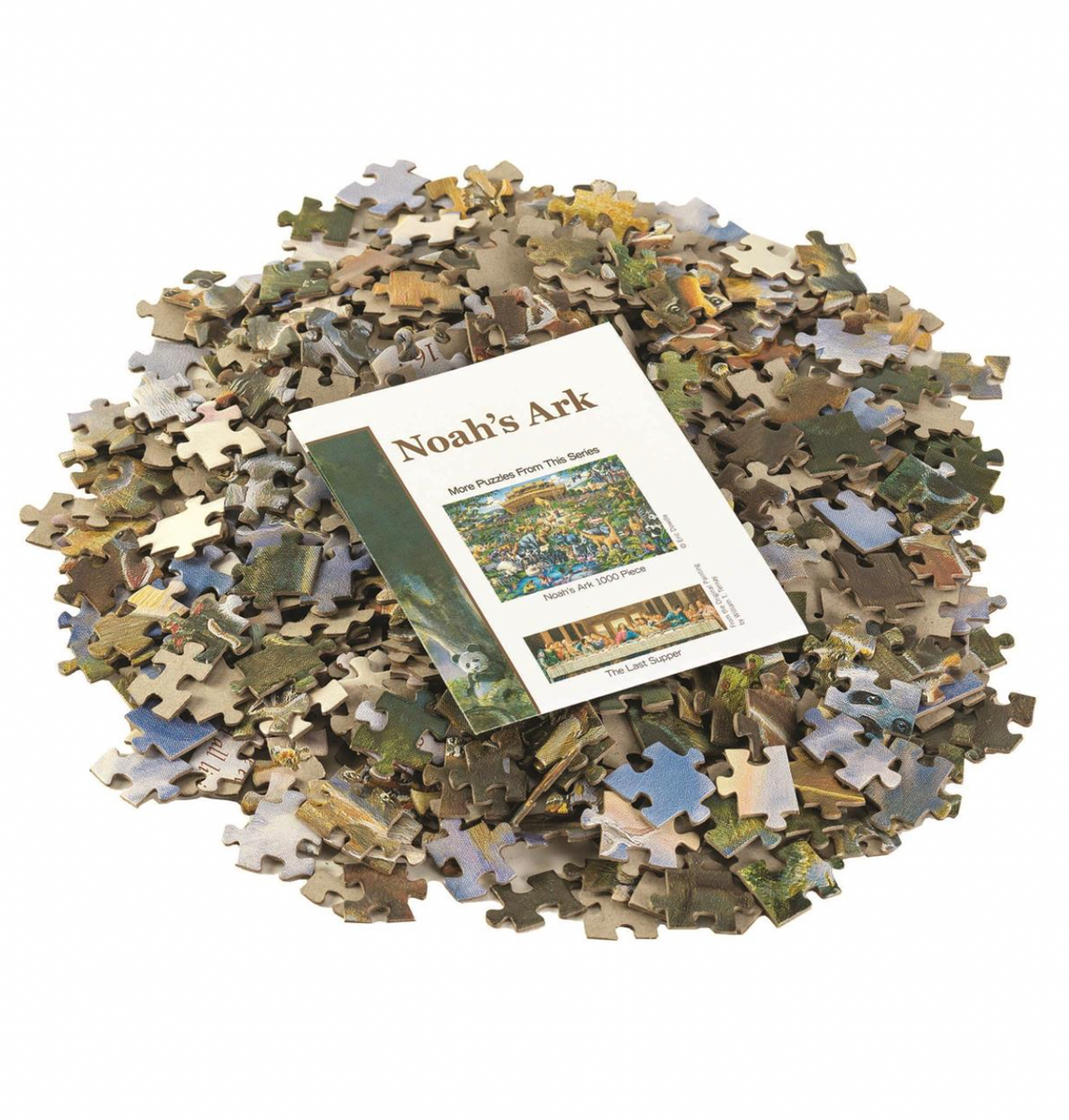 Noah's Ark 550 Piece Jigsaw Puzzle – Simply Uncaged Christian Gifts