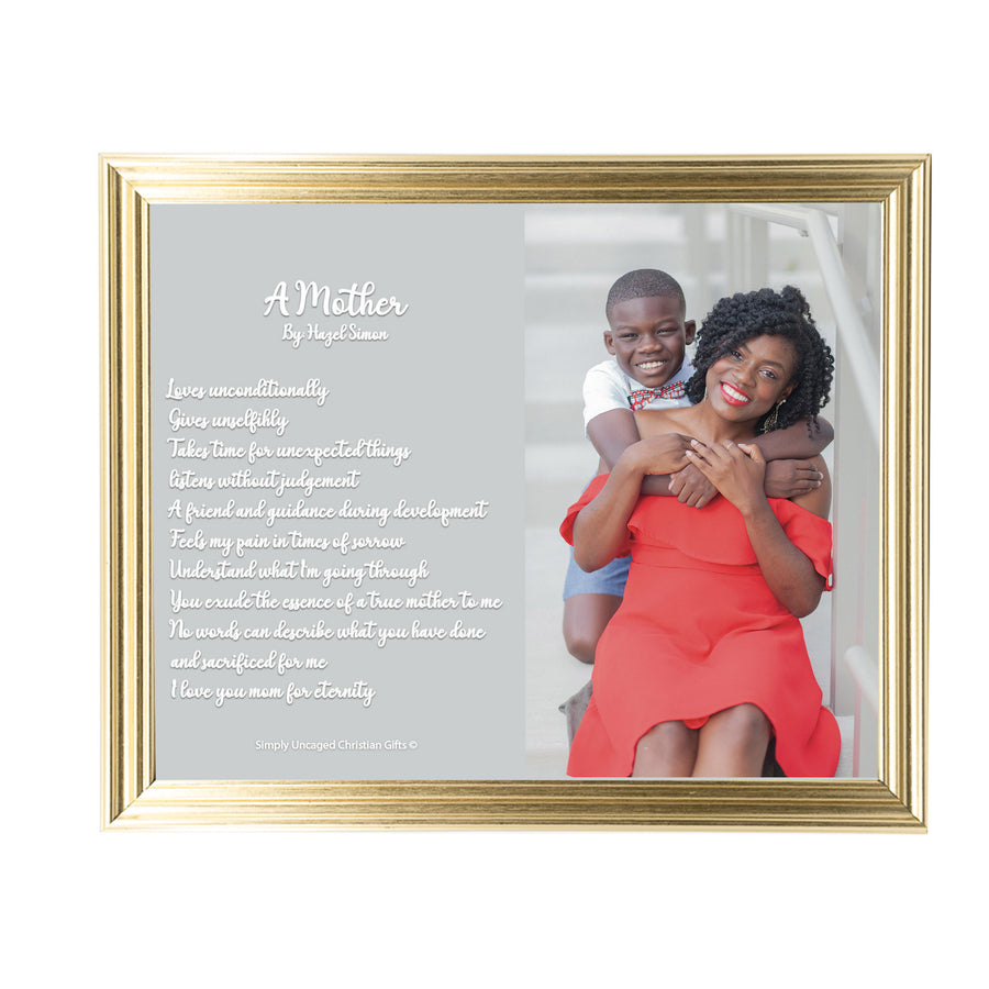 A Mother Personalized Photo Poem