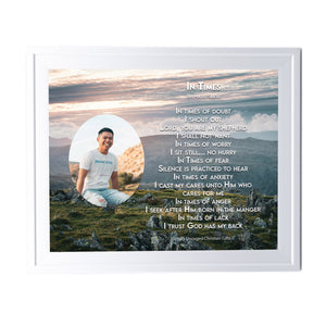 In Times Personalized Photo Poem