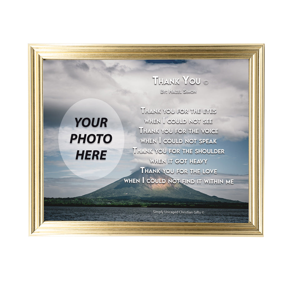 Thank You Personalized Photo Poem