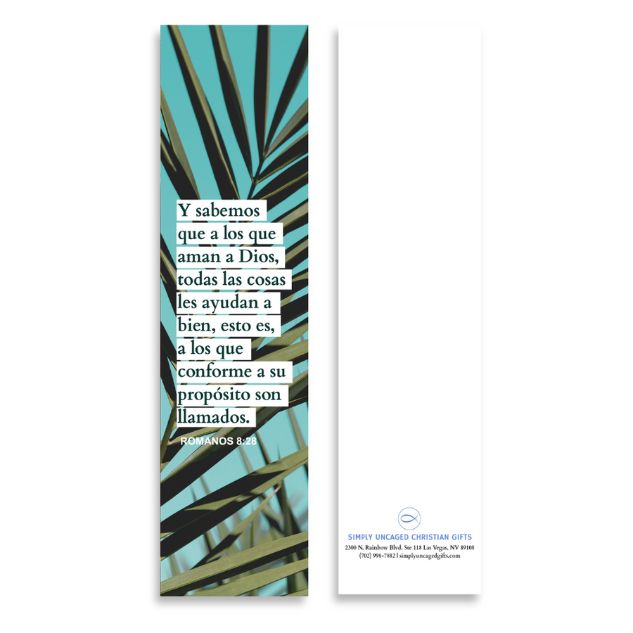 Spanish Christian 8X2inch Verses Bookmarks, Assorted Variety Pack Bookmarks