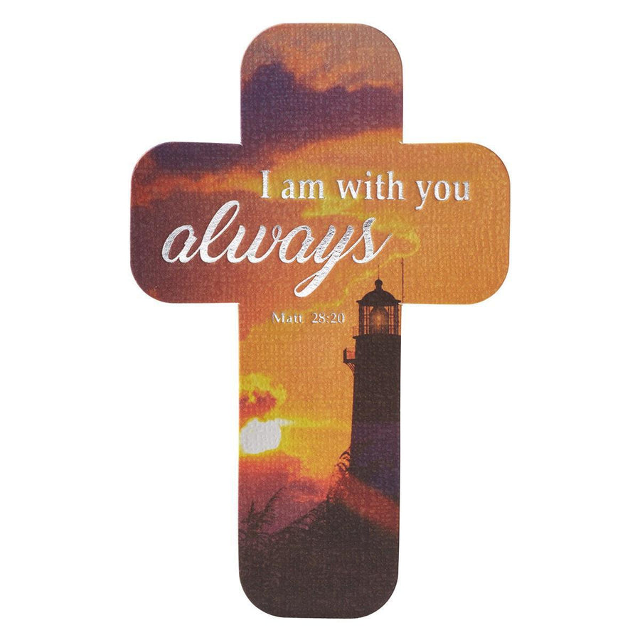 I Am with You Always Matthew 28:20 Cross Bookmark