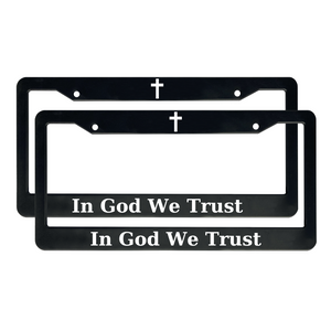 In God We Trust | Christian License Plate Frame