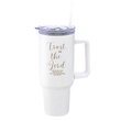 Load image into Gallery viewer, Trust In The Lord Proverbs 3:5 | Christian Travel Mug Tumbler
