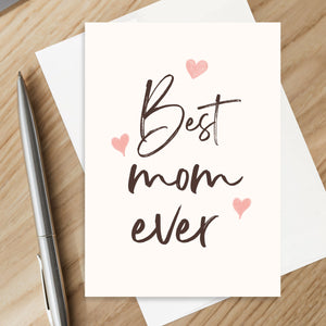 Christian Mother's Day Best Mom Ever Greeting Card