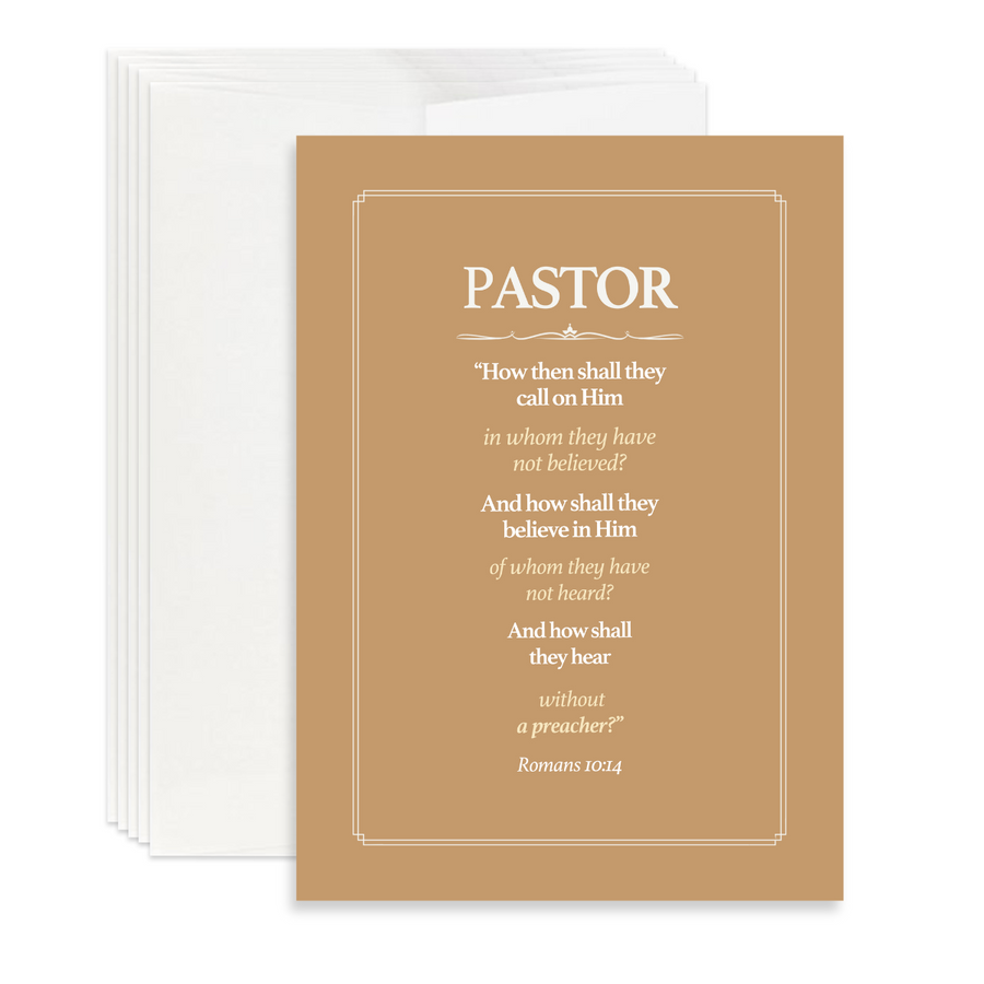 Christian Ministry Appreciation Card for Pastors Romans 10:14 – Simply Uncaged Christian Gifts christian-ministry-appreciation-card-for-pastors-romans-10-14-simply-uncaged-christian-gifts