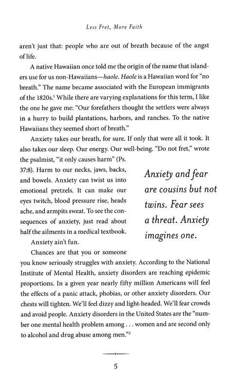 Anxious for Nothing - Max Lucado