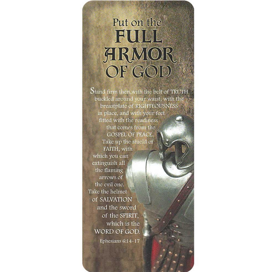 Full Armor of God Ephesians 6:14-17 Bookmark