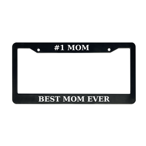 #1 Mom; Best Mom Ever Christian License Plate Frame for Mothers Day | Gift for Women Mom