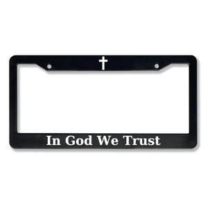 In God We Trust | Christian License Plate Frame