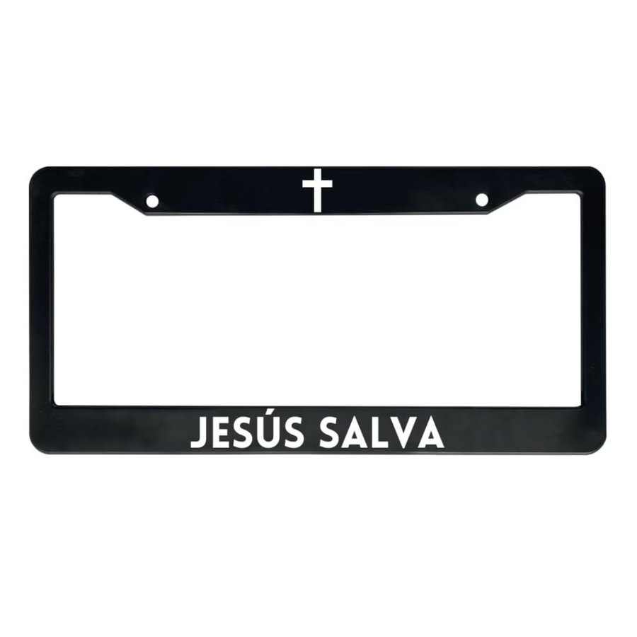 Jesús Salva | Christian Spanish License Plate Frame