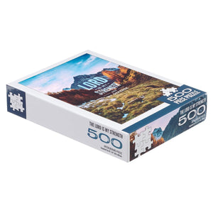 Strength & Defense Exodus 15:2 Mountain Top 500-piece Jigsaw Puzzle