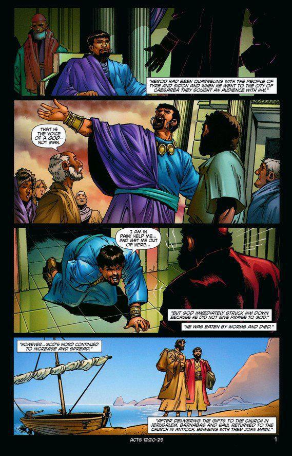 Acts 3: The Apostle Comic