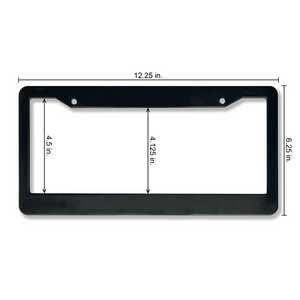 Psalm 121 The Sun Shall Not Strike You By Day, Nor The Moon By Night. | Christian License Plate Frame