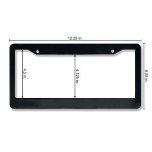 Psalm 121 My Help Comes From The Lord, Who Made Heaven and Earth | Christian License Plate Frame