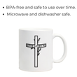 Load image into Gallery viewer, Jesus Loves Me Cross And Jesus Loves You Christian Bible Verse Coffee Mug
