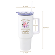 Load image into Gallery viewer, With God All Things Are Possible Matthew 19:26 | Christian Travel Mug Tumbler
