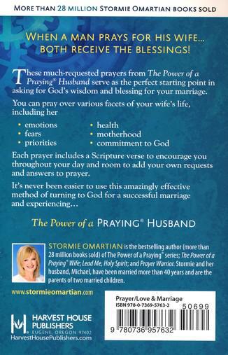 The Power of a Praying Husband Book of Prayers - Stormie Omartian