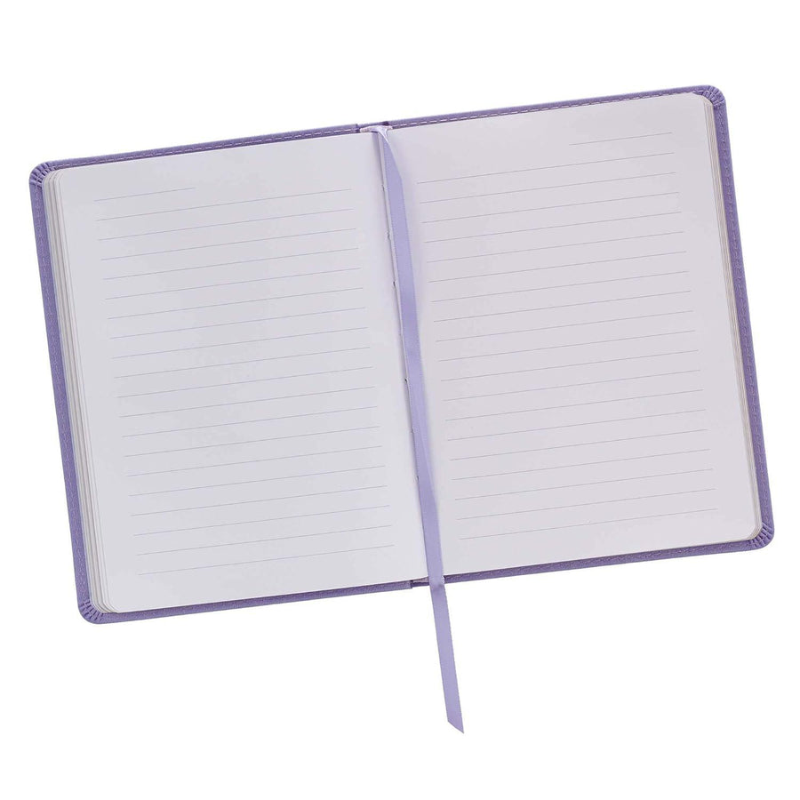 Be Brave Purple Faux Leather Journal