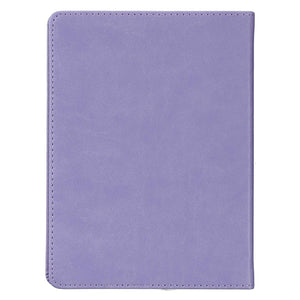 Be Brave Purple Faux Leather Journal