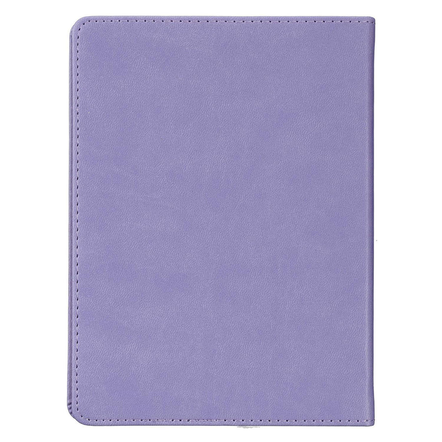 Be Brave Purple Faux Leather Journal