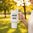 Load image into Gallery viewer, I Am a Child of God | Christian Travel Mug Tumbler
