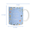 Load image into Gallery viewer, Walk By Faith, Not By Sight | 2 Corinthians 5:7 Christian Bible Verse Coffee Mug
