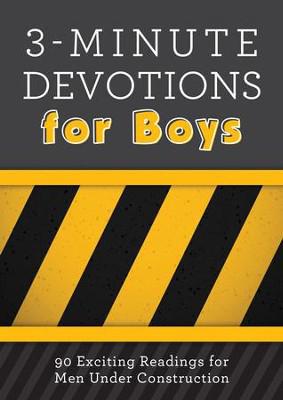 3-Minute Devotions for Boys - Tim Baker