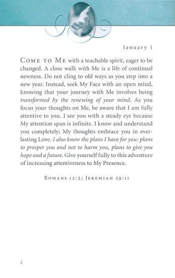 Jesus Calling Teal Devotional - Sarah Young