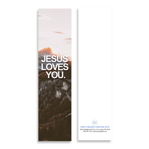 Christian Bookmark Packs (Christ is Enough, Jesus is my Rock, Jesus Loves You, God is with You)