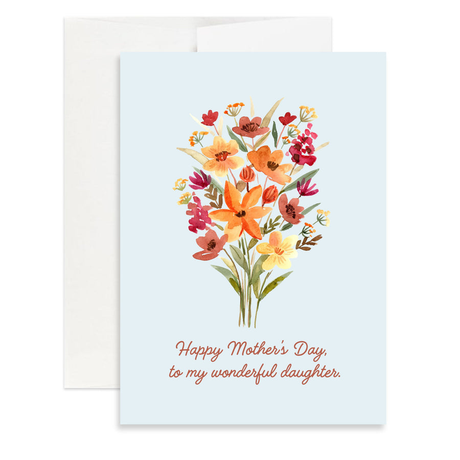 Christian Mother's Day Wonderful Daughter Greeting Card