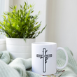 Load image into Gallery viewer, Jesus Loves Me Cross And Jesus Loves You Christian Bible Verse Coffee Mug

