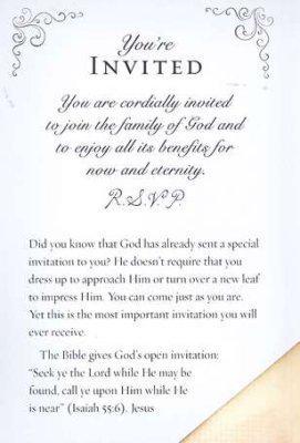 You're Invited Tract (Pack of 25)