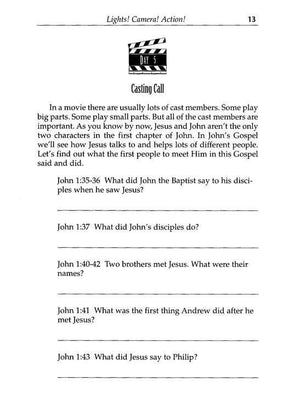Discover 4 Yourself, Children's Bible Study Series: Jesus in the Spotlight (John Chapters 1-10)