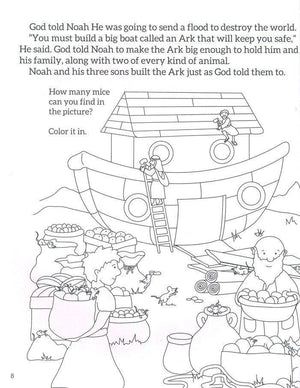 Bible Story & Activity Book for Kids