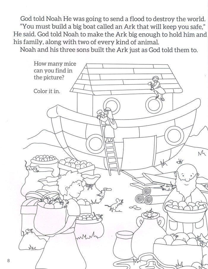 Bible Story & Activity Book for Kids