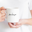 Load image into Gallery viewer, Jesus Loves Me Cross And Jesus Loves You Christian Bible Verse Coffee Mug
