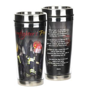 Firefighter's Prayer Travel Mug