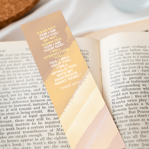 Christian Bookmark Packs with Bible Verse Isaiah 41:10; Fear Not For I Am With You