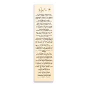 Christian Bookmark Packs with Bible Verse Psalm 91