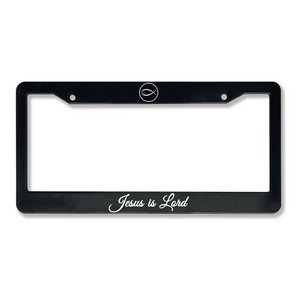 Jesus is Lord License Plate Frame
