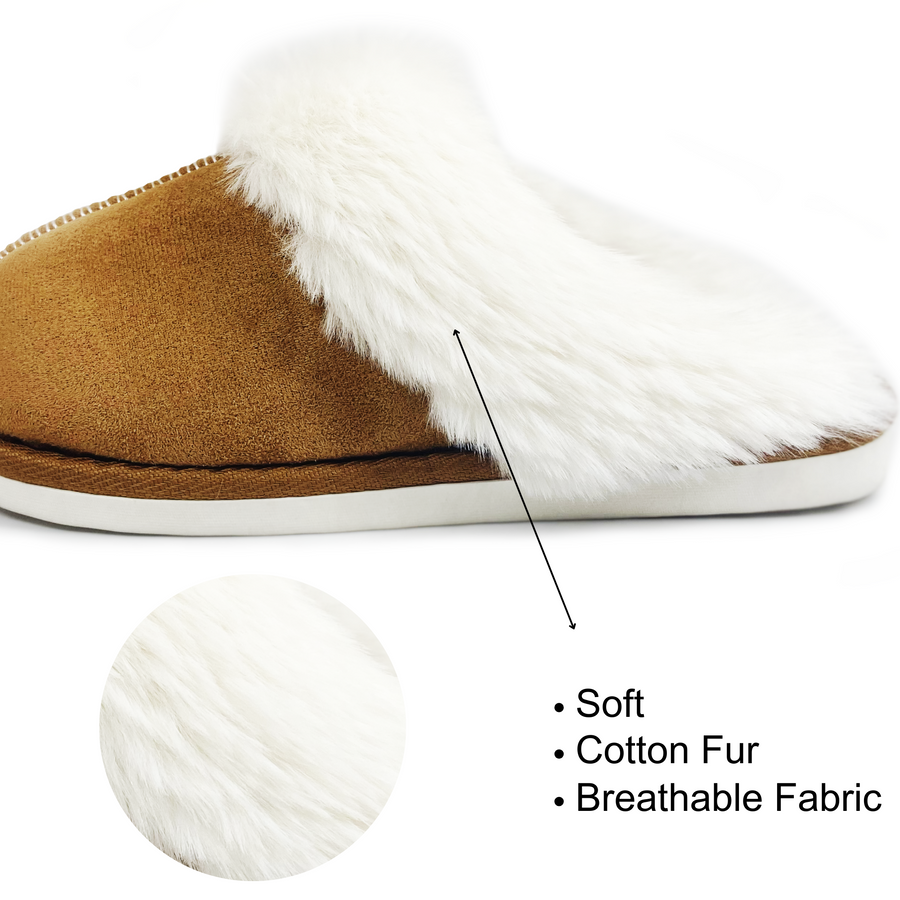 Custom Slipper with Foam NonSlip Sole for Women. "Personalized Slipper"
