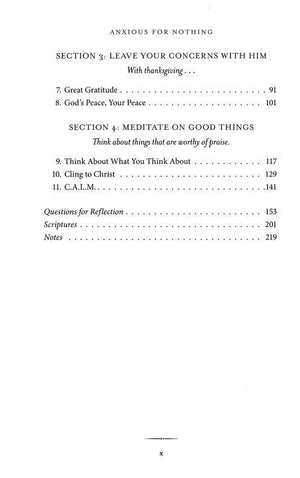 Anxious for Nothing - Max Lucado