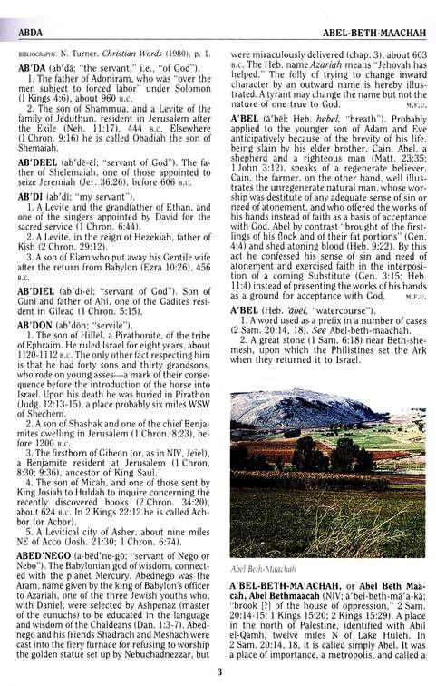 New Unger's Bible Dictionary Revised & Expanded