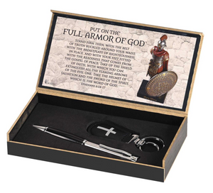 Full Armor of God Pen & Keyring Set