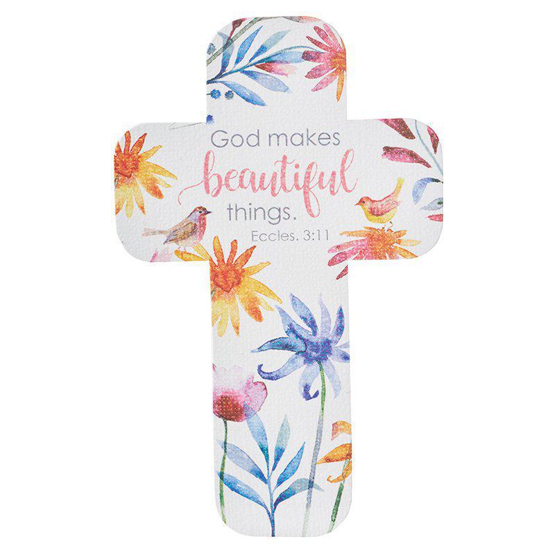 God Makes Beautiful Things Ecclesiastes 3:11 Cross Bookmark