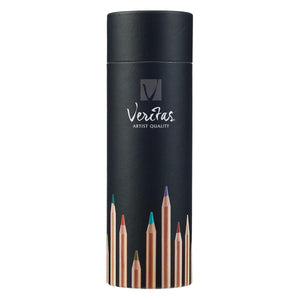 Veritas Colored Pencils in Cylinder - 48 Pack