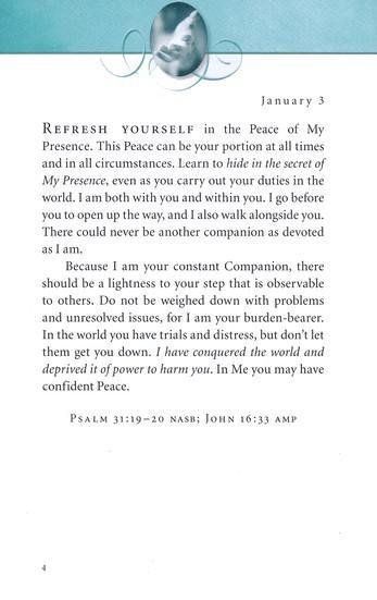 Jesus Calling Teal Devotional - Sarah Young