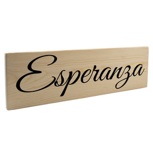 Esperanza Spanish Wood Decor